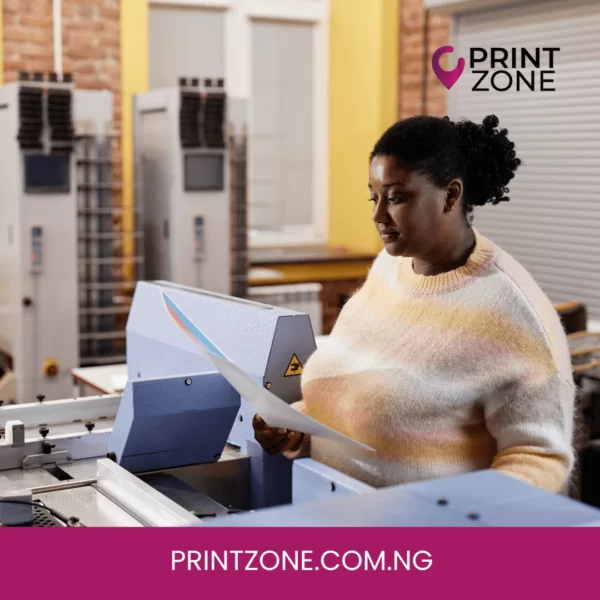 In today's competitive Nigerian market, a strong brand image is essential for success. While digital marketing plays a crucial role, the power of print cannot be overlooked. High-quality printing materials can leave a lasting impression on your target audience and elevate your brand to new heights. Why Choose PrintZone for Your Printing Needs? At PrintZone, we understand the importance of effective branding. Our team of experts is dedicated to delivering exceptional printing solutions that showcase your brand identity and resonate with your target audience. We offer a wide range of printing services, including: Business Cards: Make a professional first impression with high-quality business cards that reflect your brand's style. Brochures: Engage your audience with informative and visually appealing brochures that highlight your products or services. Flyers: Create eye-catching flyers to promote events, sales, or special offers. Catalogs: Showcase your product line in a professional and organized manner. Stationery: Enhance your brand's identity with custom letterheads, envelopes, and other stationery items. The Benefits of High-Quality Printing: Enhanced Brand Perception: High-quality printing materials create a sense of professionalism and credibility. Increased Customer Engagement: Visually appealing prints can capture attention and encourage interaction. Improved Brand Recognition: Consistent branding across all marketing materials helps your audience easily identify and remember your brand. Tangible Marketing: Printed materials offer a tangible way for your audience to connect with your brand. PrintZone's Commitment to Quality: State-of-the-Art Technology: We utilize the latest printing technology to ensure exceptional print quality and color accuracy. Experienced Professionals: Our team of skilled designers and printers will work closely with you to achieve your desired results. Customizable Solutions: We offer a wide range of customization options to meet your specific needs and preferences. Competitive Pricing: We provide affordable printing solutions without compromising on quality. Elevate Your Brand with PrintZone: Ready to take your brand to the next level? Contact PrintZone today for a free quote or consultation. Our team of experts will help you choose the right printing solutions to make a lasting impression on your audience. [Insert image of high-quality printed materials] By partnering with PrintZone, you can leverage the power of high-quality printing to strengthen your brand, engage your customers, and drive business growth.